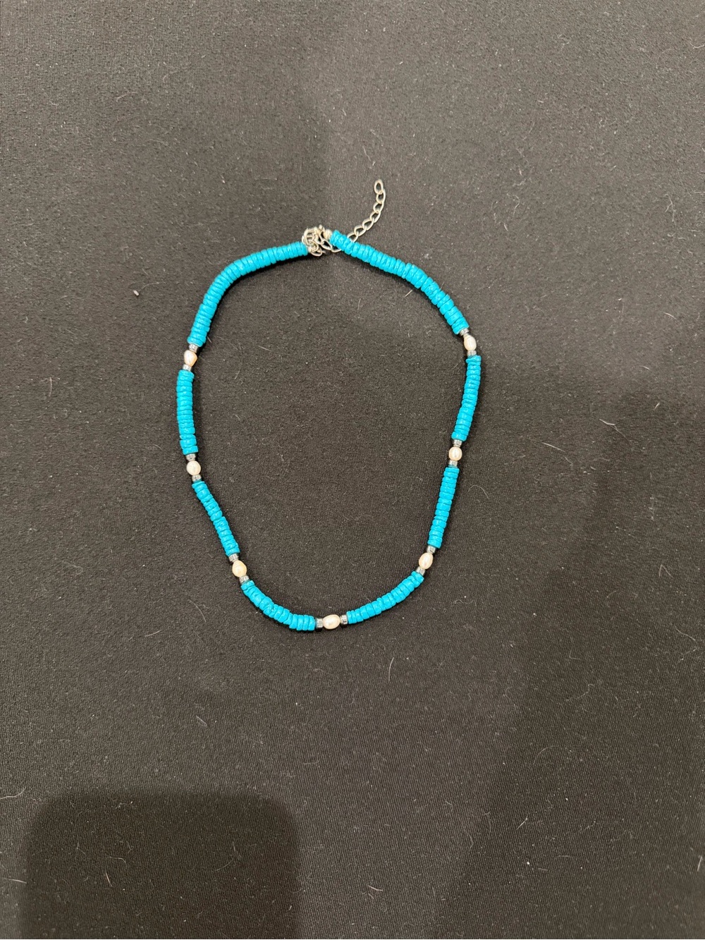 Turquoise Bead Choker Necklace - Women's Jewelry